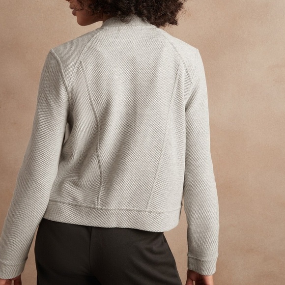 Banana Republic Pique Moto Jacket - Picture 3 of 13